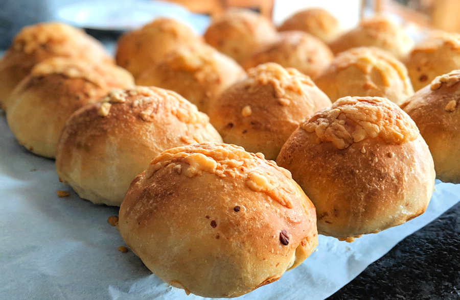 Cheddar Beer Bread Rolls Recipe Cuisine Fiend